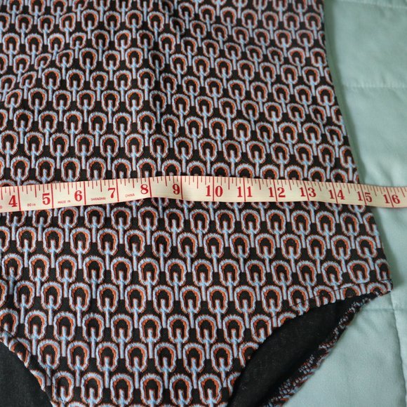 ZARA Printed Jacquard Bodysuit - Picture 8 of 9